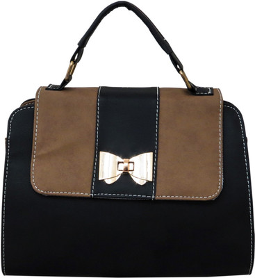 

Heels & Handles Women Formal Black Leatherette Sling Bag