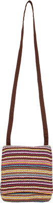 

Anekaant Women Casual Multicolor Canvas Sling Bag