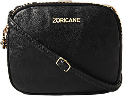

Zoricane Women Casual Black PU Sling Bag