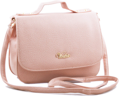 

Voaka Women Casual Orange PU Sling Bag