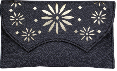 Zasmina Girls Black PU Sling Bag