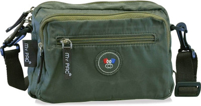 

My Pac Db Men Casual Khaki Polyester Sling Bag