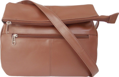 

Feliza Women Casual Brown PU Sling Bag