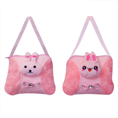 

AARIP Girls Casual Pink Velvet Sling Bag
