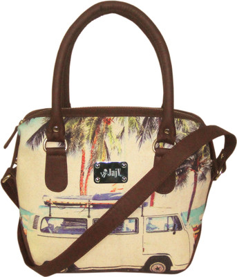 

JAJV Men & Women Casual Multicolor Canvas, Leatherette Sling Bag