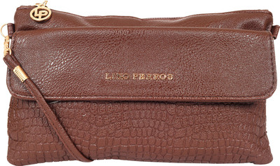 

Lino Perros Women Casual Brown Leatherette Sling Bag