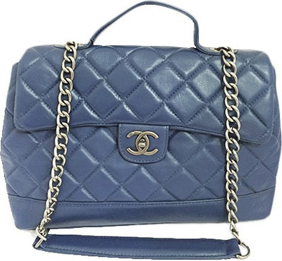 

Zaira Diamond Women Casual Blue Genuine Leather Sling Bag