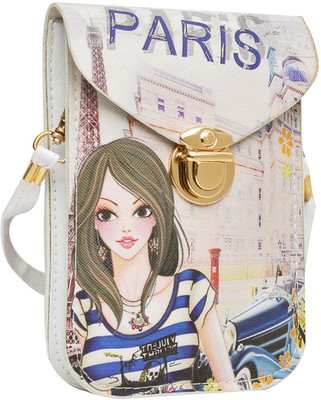 

Hawai Women Evening/Party Multicolor PU Sling Bag