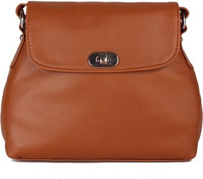 

Bagsy Malone Women Casual Brown PU Sling Bag