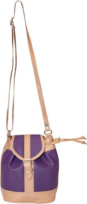 

Essart Women Casual Purple PU Sling Bag