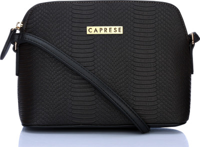 

Caprese Women Casual Black Leatherette Sling Bag