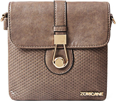 

Zoricane Women Casual Brown PU Sling Bag