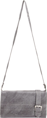 

SME JAIPUR Women Casual Grey PU Clutch