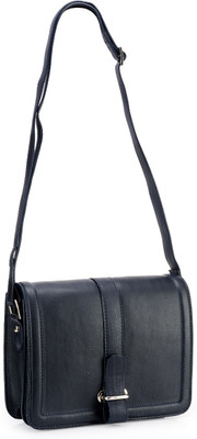 

Phive Rivers Women Casual Blue Genuine Leather Sling Bag