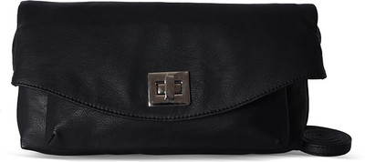 

Baggit Women Casual Black PU Sling Bag