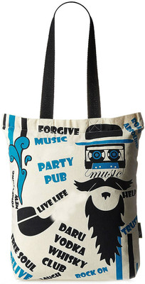 

Creative India Exports Women Casual Multicolor Canvas Tote