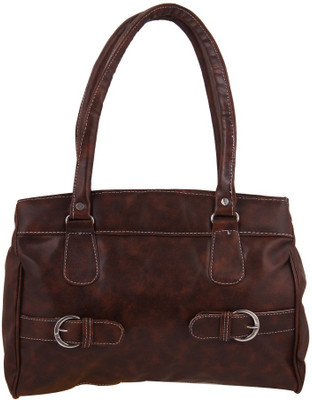 

Gihaan Women Casual Brown, Black PU Shoulder Bag, Black;brown
