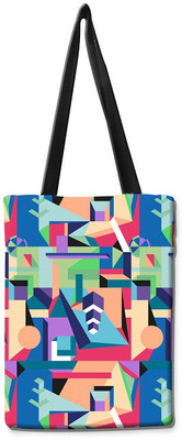 

Theskinmantra Women Casual Multicolor Polyester Tote