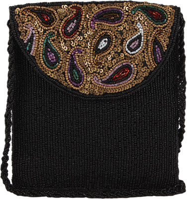 

Ahankara Women Casual Multicolor Beads, Polyester Sling Bag