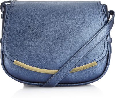 

Caprese Women Casual Blue PU Sling Bag