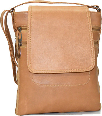 

Svaan Women Casual Beige PU Sling Bag