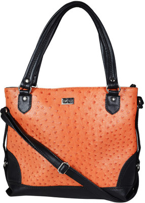 

Beau Design Women Orange PU Sling Bag