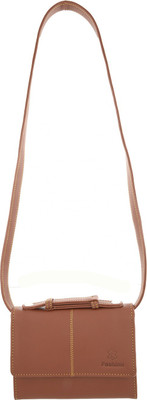 

Fashion Leather Women Brown Genuine Leather Messenger Bag
