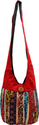 

Rastogi Handicrafts Women Casual Multicolor Cotton Sling Bag