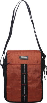 

Harissons Men & Women Casual Brown Nylon Sling Bag