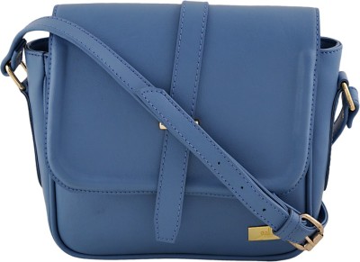 

Yelloe Women Casual Blue PU Sling Bag