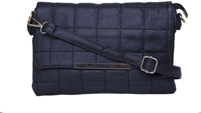 

Sandy Winds Girls Casual Black Leatherette Sling Bag