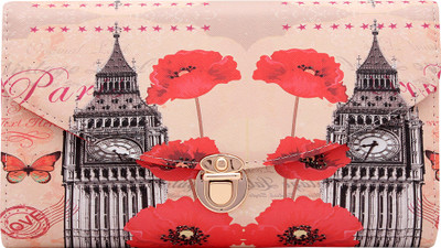 

Pink Rose Women Casual Multicolor PU Sling Bag