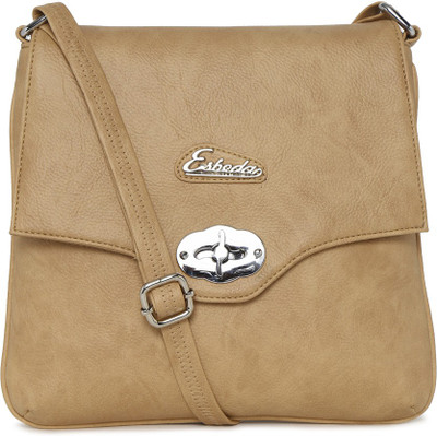 

Esbeda Women Casual Beige PU Sling Bag