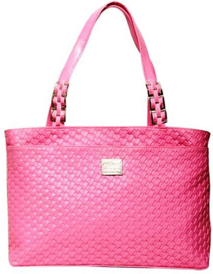 

Giant Roots Women Casual Pink Leatherette Shoulder Bag