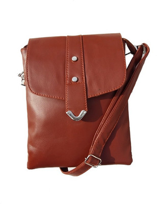 Surmount Girls Casual Tan PU Hand-held Bag