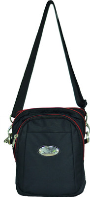 

Duckback Men & Women Casual Black Polyester Sling Bag
