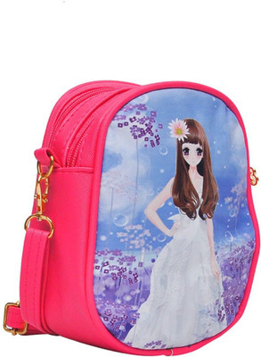

Hawai Girls Casual Blue PU Sling Bag