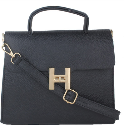 

Alvaro Castagnino Women Casual Black PU Sling Bag