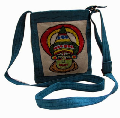 

Indha Craft Women Casual Multicolor Polyester Sling Bag