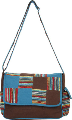 

Anekaant Women Casual Multicolor Canvas Sling Bag
