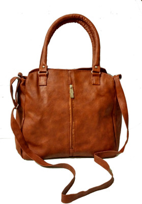 

Craveforit Girls Casual Tan PU Sling Bag