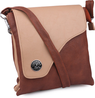 

TR Fashion Girls Casual Multicolor PU Sling Bag