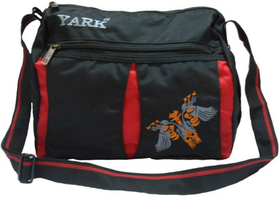 

Yark Girls Casual Black Polyester Sling Bag