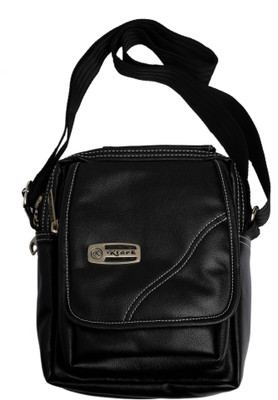 

KLARK Men Casual Black Leatherette Sling Bag