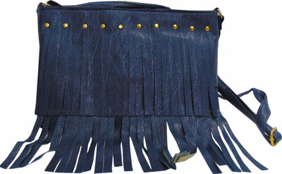 

Estoss Women Casual Blue PU Sling Bag