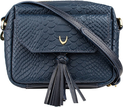 

Hidesign Women Formal Blue Genuine Leather Sling Bag