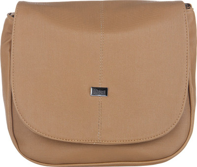 

Dice Women Casual Beige PU Sling Bag