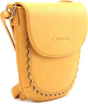 

Caprese Women Yellow Shoulder Bag