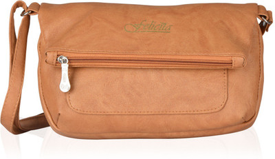 

Felicita Women Casual Brown PU Sling Bag
