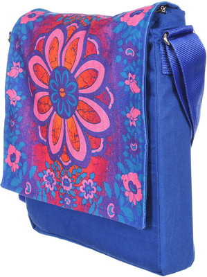 

Fatfatiya Women Casual Multicolor Canvas Sling Bag